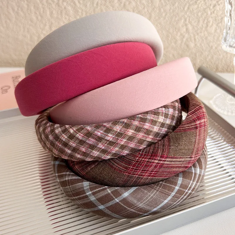 Wide Hair Band Womens Elegant Hair Hoop Fashion Wild Hair Accessories