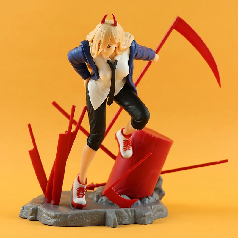 

Anime Chainsaw Man Figure Power Action Figure Kawaii Denji Pochita Chainsaw Man Figurine PVC Collection Model Doll Toys