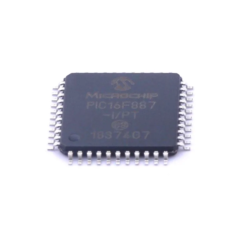 

10pcs/Lot PIC16F887-I/PT TQFP-44 8-bit Microcontrollers - MCU 14KB Flash 368 RAM 36 I/O Operating Temperature:- 40 C-+ 85 C