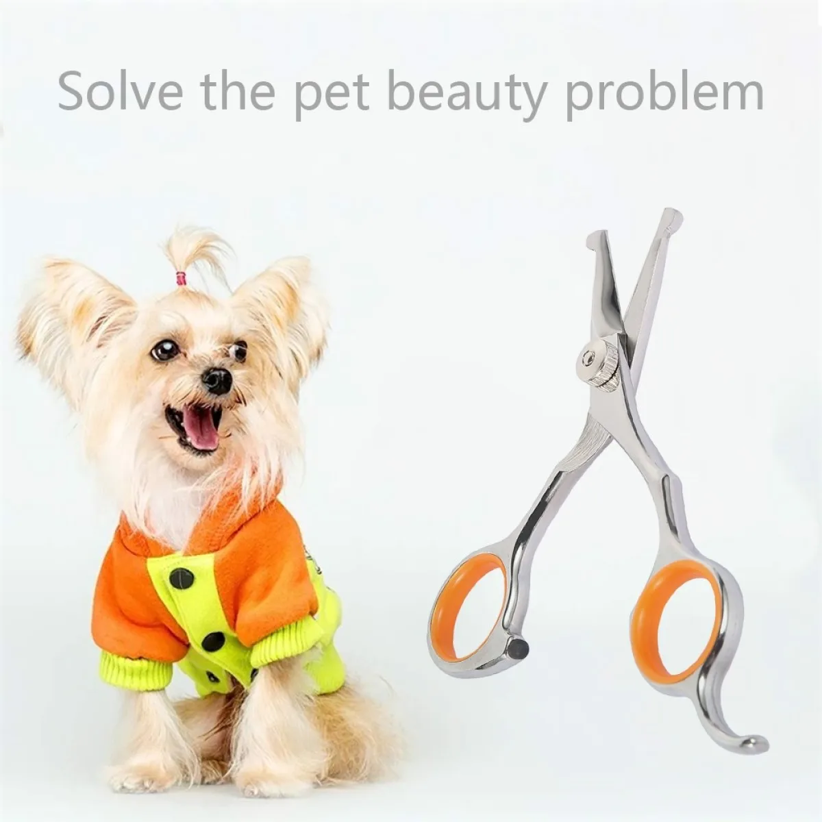 

4,5Inch Dog Grooming Scissors Professional JP440C Stainless Steel Safety Round Tip Dog Scissors Pet Grooming Scissors