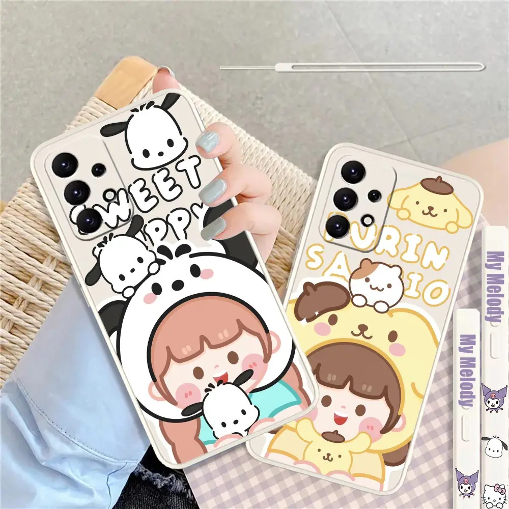

My Melody Pochacco Anime Cover For Samsung A90 A80 A70 A60 A50 A50S A30S A30 A20 A20S A20E A10S A10E A10 A9 2016 2017 2018 Case