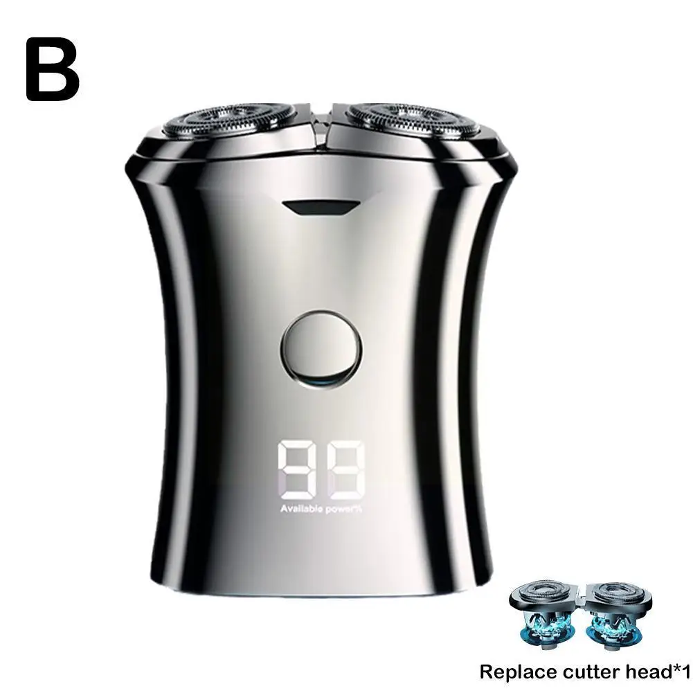 

Мужская электробритва, мини-Бритва для мужчин, портативная электрическая бритва IPX7, водонепроницаемая моющаяся перезаряжаемая Бритва для ...