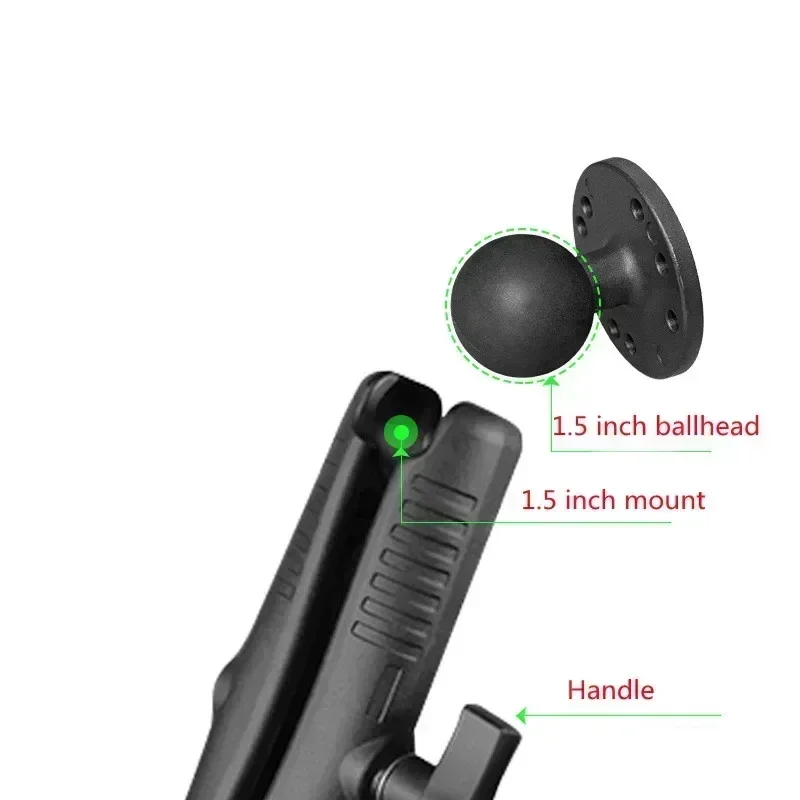 Алюминиевый двойной кронштейн с 1 5 дюймовой шаровой головкой
