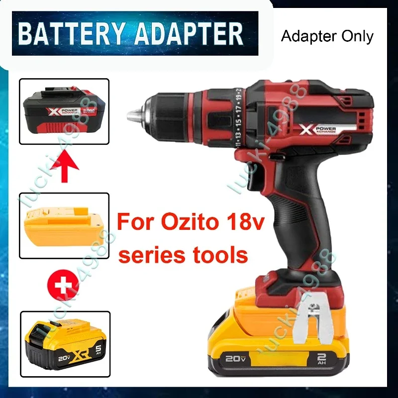 

Адаптер для литий-ионных аккумуляторов DeWalt в Einhell/OZITO, 18 в