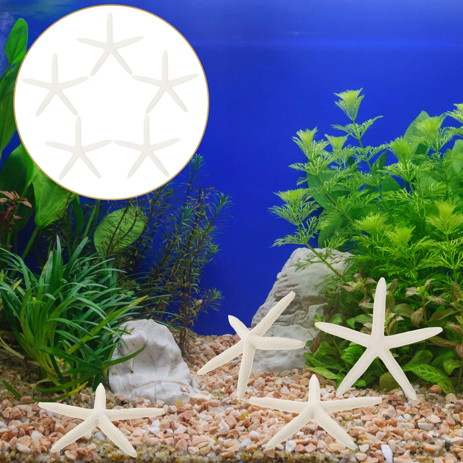 

Sea Tankstars Decor Decoration Beachhanging Aquarium Animal Resin Ornaments Mediterranean Figurines Fake Ornament Wedding