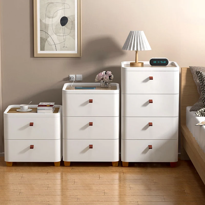 

Bedroom Drawers Nightstand Storage rack Aesthetic Girl Hallway Nightstand Table Minimalist Design Tables Library Furniture