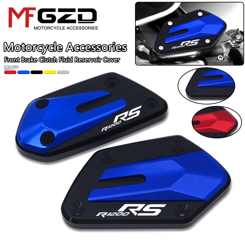 

Brand New Motorcycle Front Brake Clutch Cylinder Fluid Reservoir Cover Cap Accessories For BMW R1200RS R1200RT R1200R 2014-2017