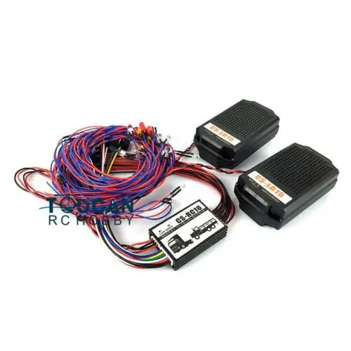 

RC Car Truck Loader Mainboard RC16 LED Lights Set Spare Parts 1/14 Toucan Remote Control Model TH00949-SMT8