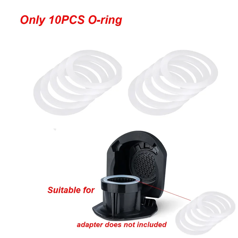 Фото 10 -50 шт. резиновое уплотнительное кольцо для адаптера Dolce Gusto Coffee, Сменное уплотнительное резиновое кольцо, аксессуары для кофе №3