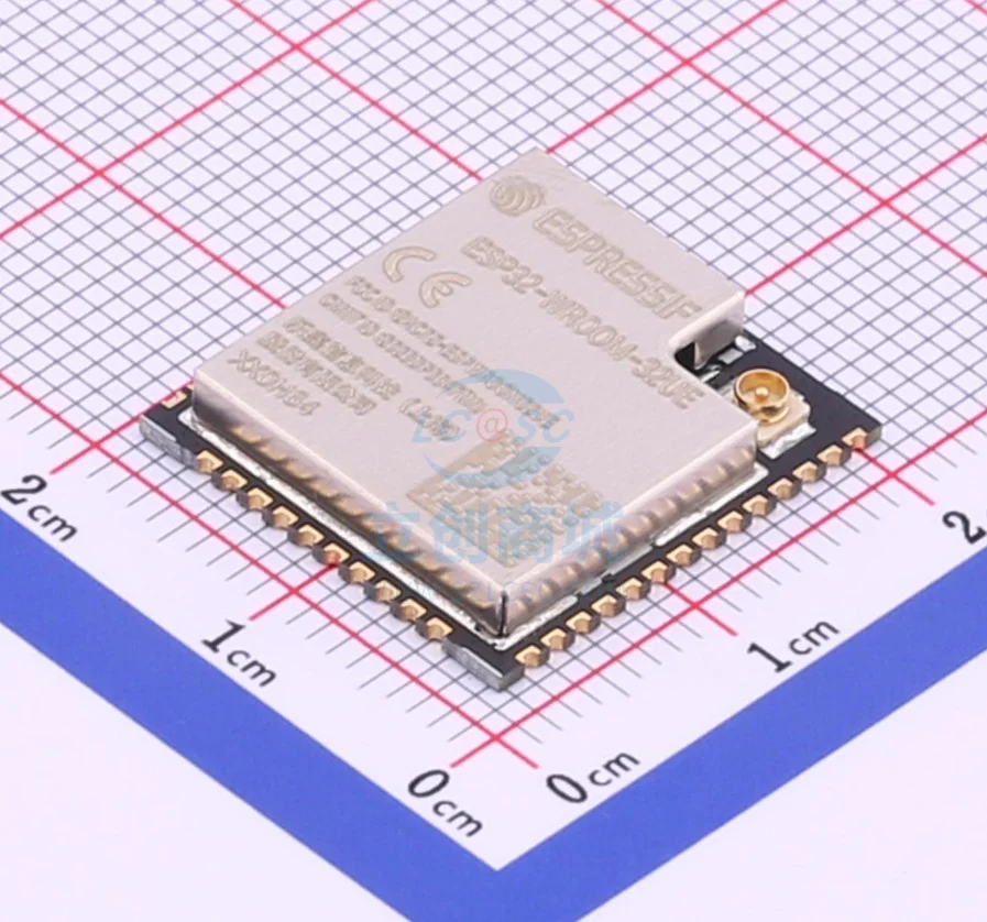 

100% New OriginalNew original genuine WIFI module external antenna IPEX module WiFi module model: ESP32-WROOM-32UE(8MB)