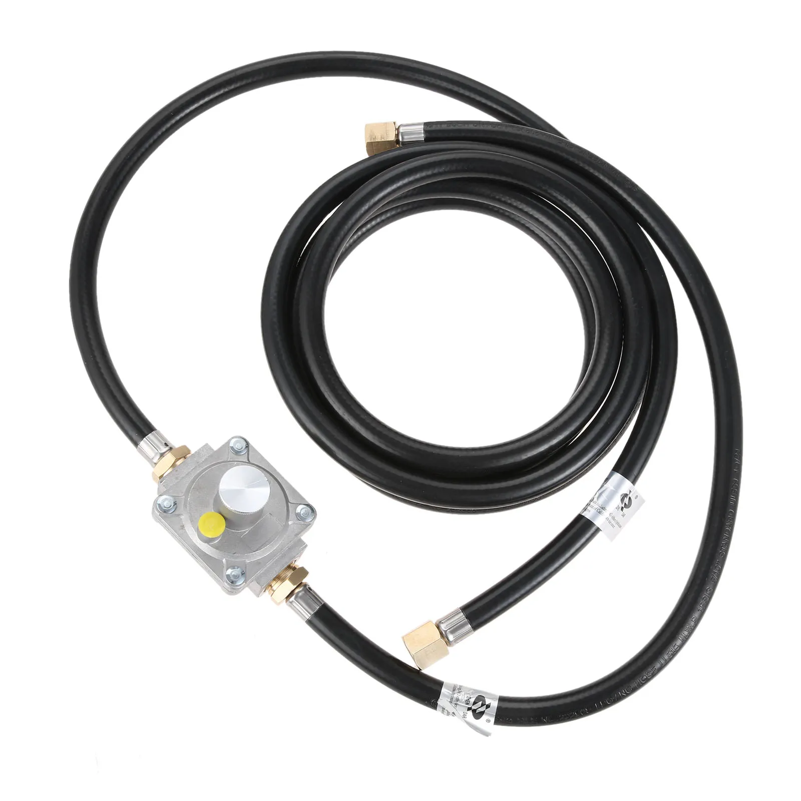 

10 футов, шланг для преобразования низкого давления, клапан регулятора давления на выходе 5 дюймов + адаптер для шланга 1/2 дюйма, Мужской NPT на 3...