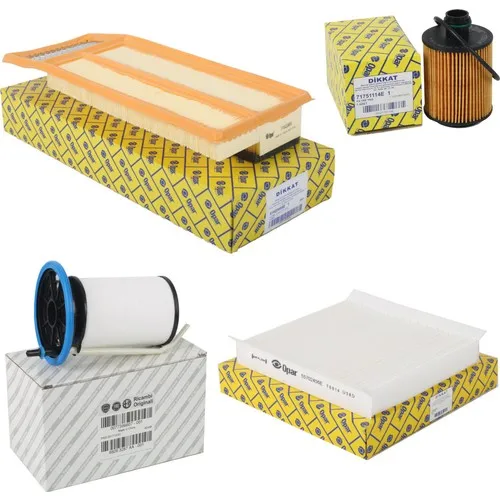 

Auto Filter Maintenance Kit for Fiat Doblo 1.3 Multijet Euro 5 (Air Filter - Oil Filter - Fuel Filter - Pollen Filter)