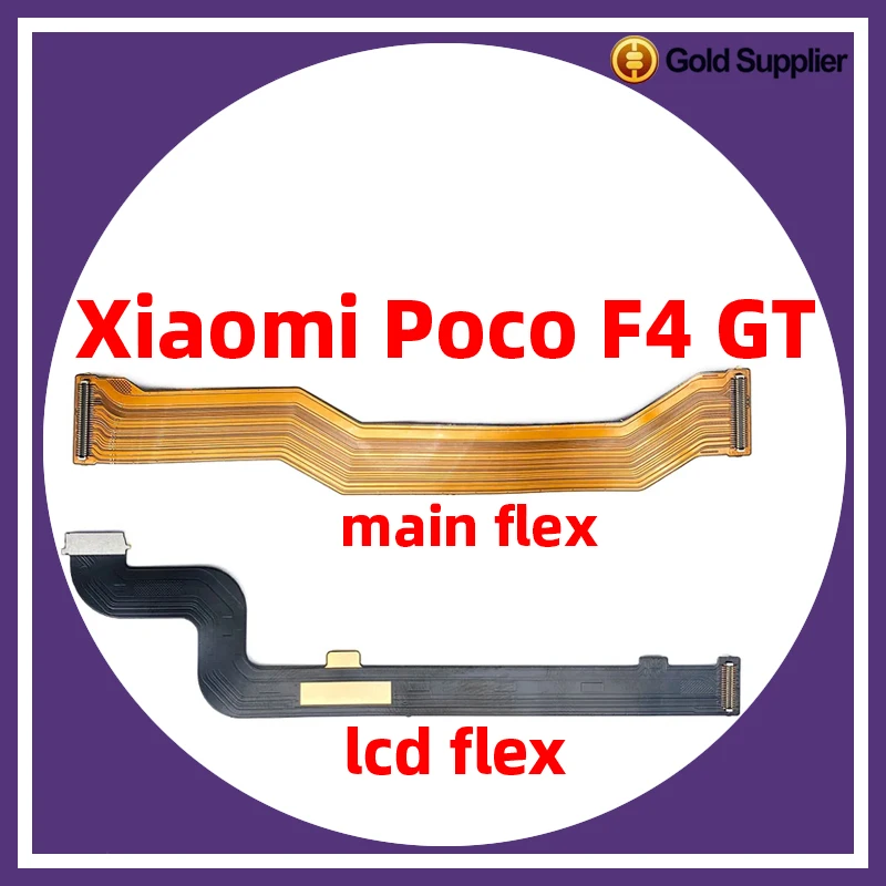 Для Xiaomi Poco F4 GT LCD гибкая материнская плата разъем гибкий кабель Замена