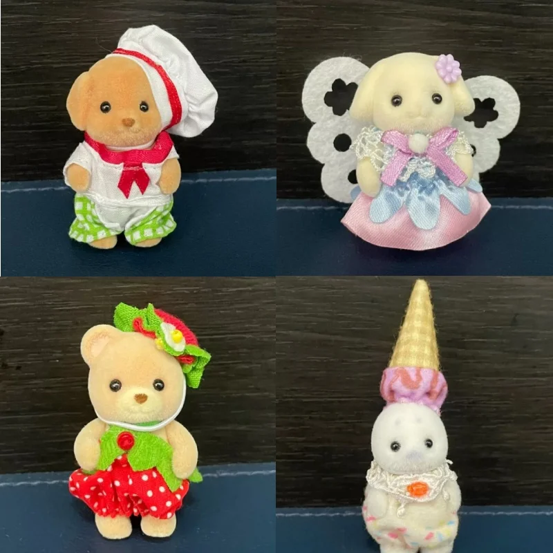 Горячая подлинная Сильванская семья лесной кролик гасть семейный кукольный