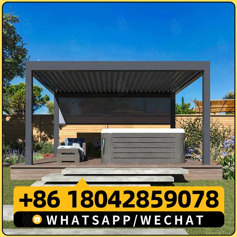 Садовые беседки Канопы Арки Биоклиматические арборы Перголы Tenda