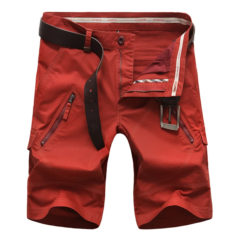 

2022 Summer New Men Military Cargo Shorts Fashion Multi-Pocket Plus Size Short Male Straight Loose Short Trousers 42 Short Homme