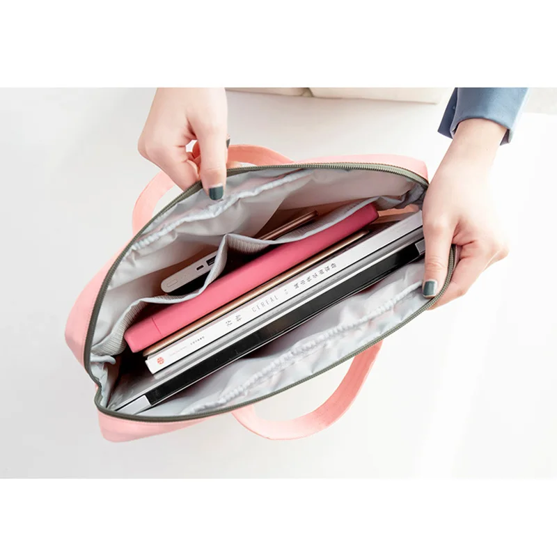 High Capacity Briefcase Business Necessary Laptop Document Organize Handbag Office Contract Material Storage Bag Accessorie Item