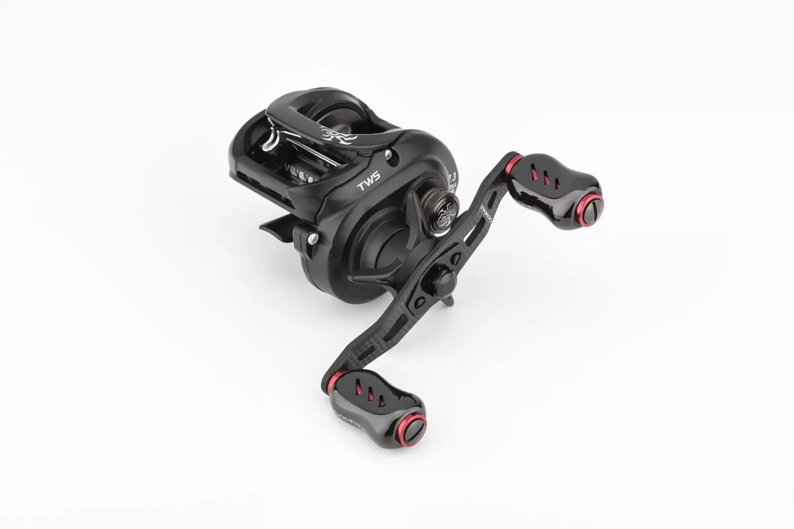 Ручка катушки Gomexus Carbon 85 мм Finesse для Daiwa Steez Tatula SS Air Lew's Abu Garcia Okuma Quantum Baitcaster DC85-T22