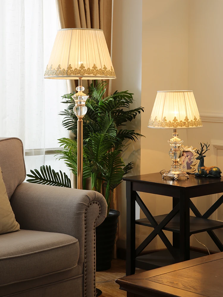 Торшер SAROK светодиодный современный хрустальный торшер для дома роскошная