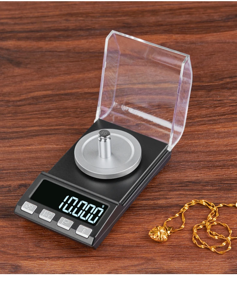 

0.001g / 100g Precision Digital Scales Balance Weight Electronic Jewelry Scale Medicinal Weighing
