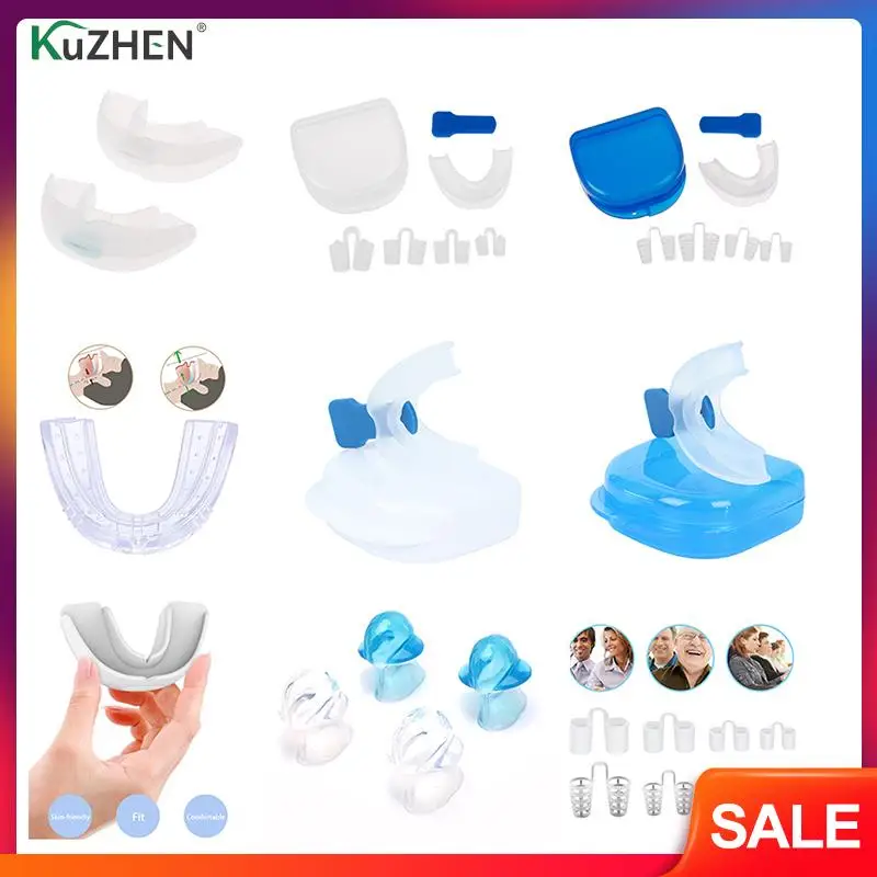 

8 типов, силиконовый мундштук против храпа