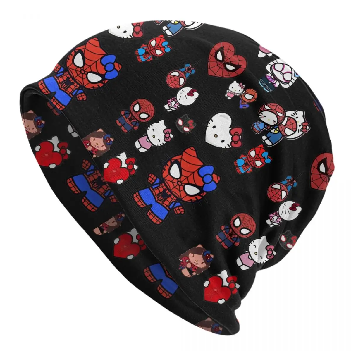 Милые шапки с героями мультфильмов Hello Kitty (3)-bayingimg шапки-бини капюшоном для мужчин