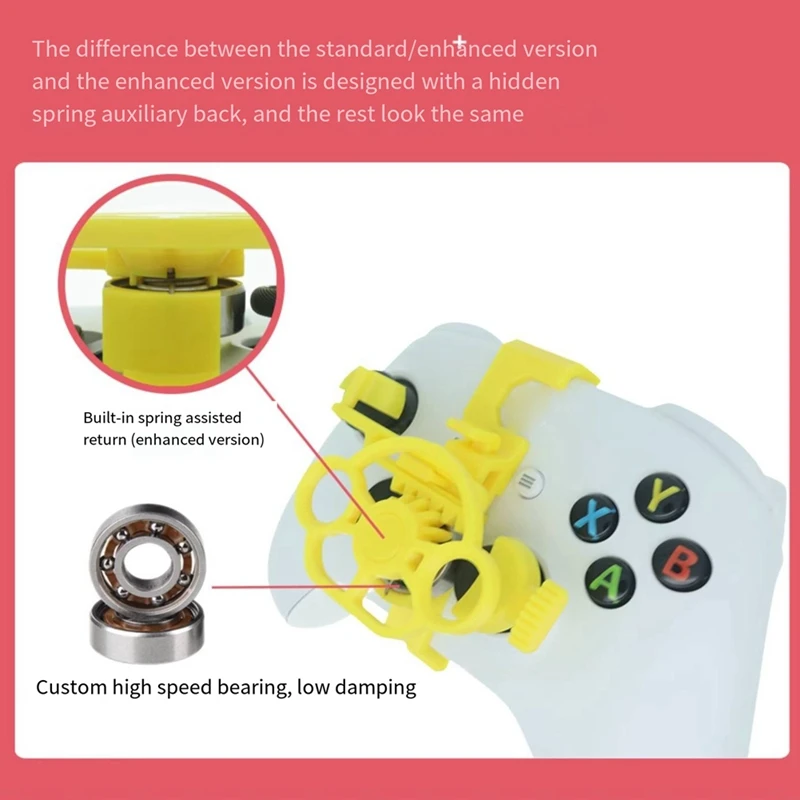 Гоночные игры мини-рулевое колесо с 3D-печатью вспомогательный контроллер