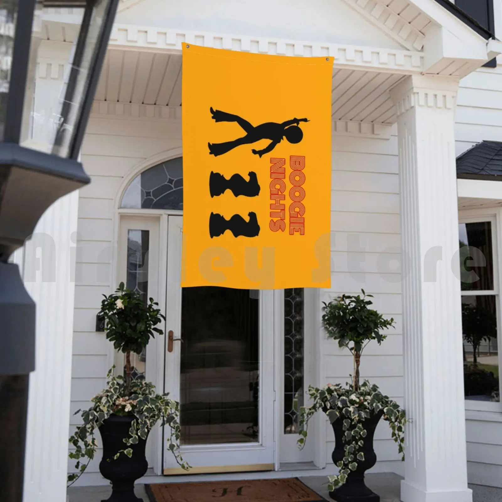 Буги-найтс Пиктограмма Плакат с фильмом для уличного декора, флаг для автомобиля, кино.