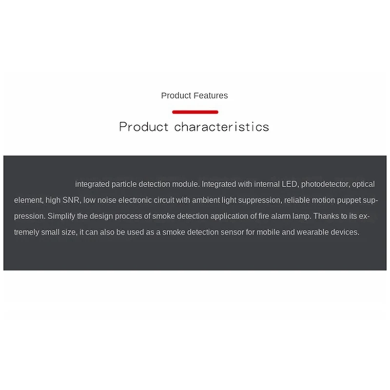 MCU-30105 MAX30105 Оптический датчик Датчик частиц модуля пламени обнаружения дыма