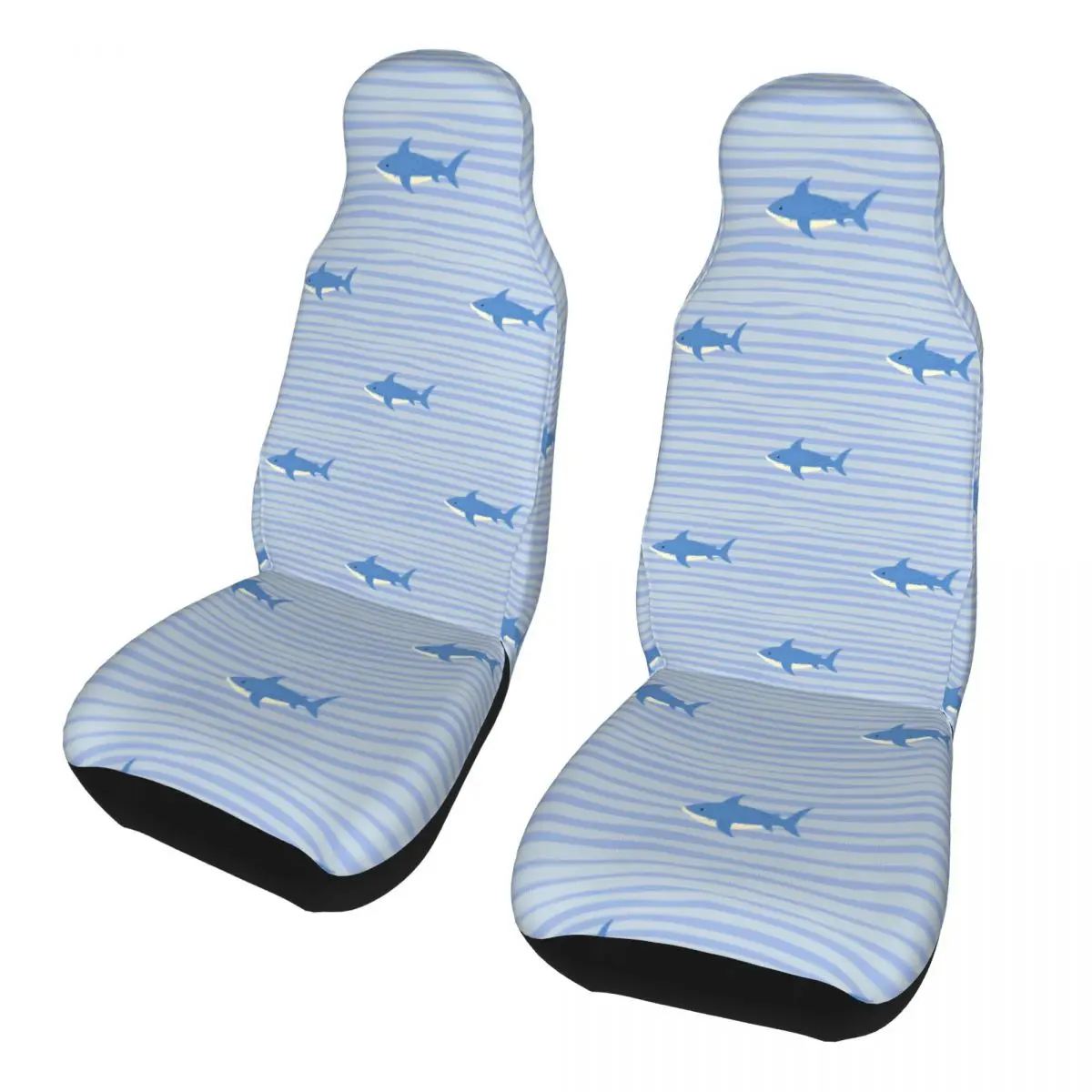 

Sea Shark Animal Universal Car Seat Cover Four Seasons For SUV Fiercely Car Seat Mat Fiber Seat Protector
