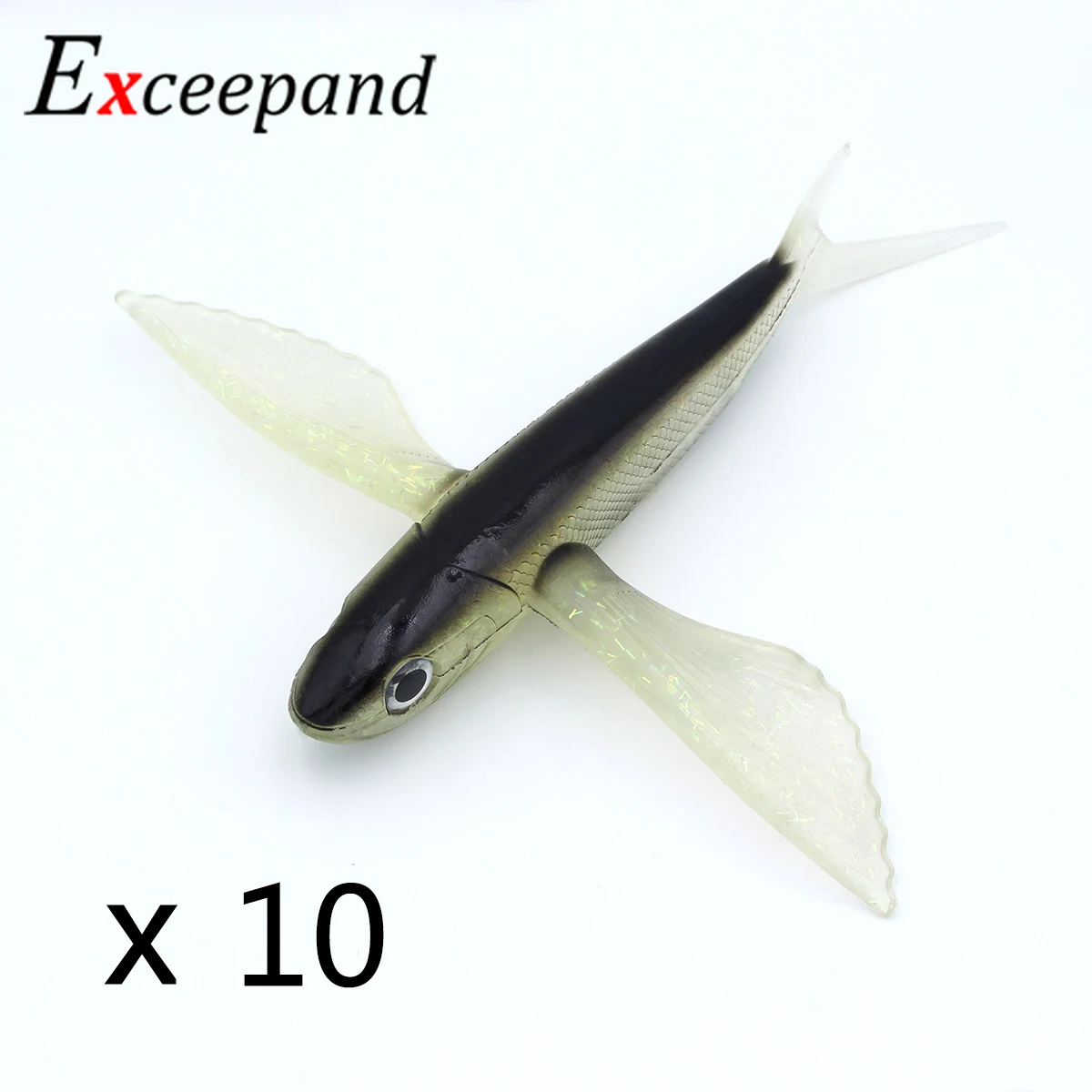 

Реалистичная Мягкая приманка для ловли тунца с большими крыльями, 230 мм, 125 г