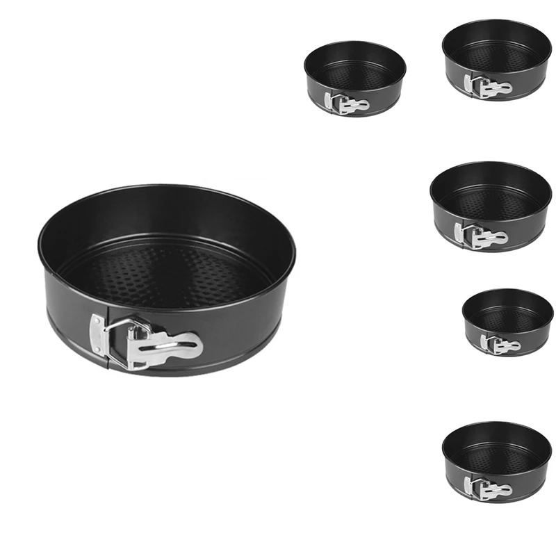 

Металлическая круглая посуда для выпечки, антипригарная форма для выпечки, сковородки для торта