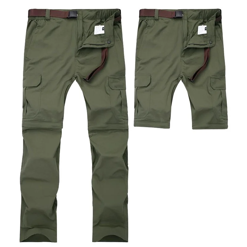

Military Detachable Cargo Pants Men Summer Quick Dry Breathable Male Trousers Joggers Army Pockets Waterproof Tactical Pants 7XL
