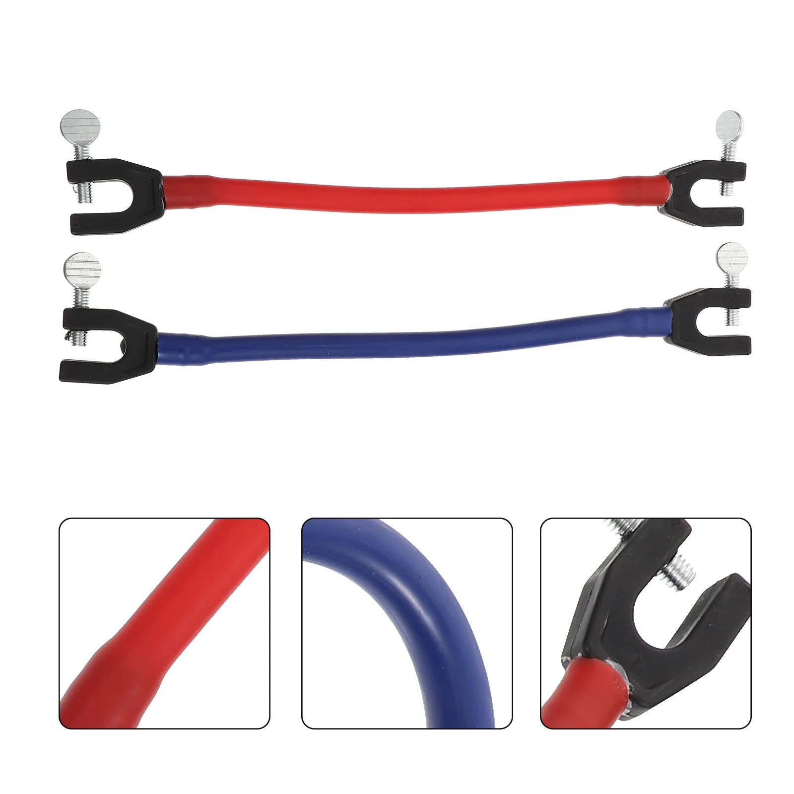 

2Pcs Wedge Training Aid Fixing Tool Ski Wedge Ski Tip Connector for Outdoor Snowboard Ski