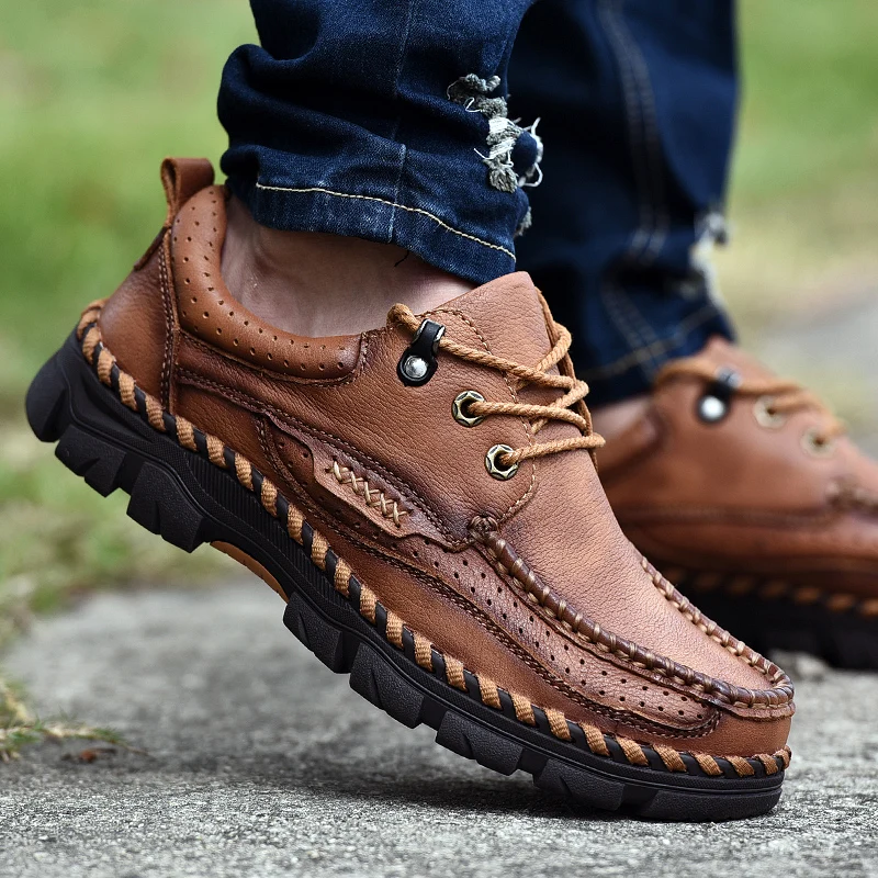 

Мужские туфли-оксфорды из натуральной кожи, роскошные Брендовые мужские повседневные туфли, дизайнерская деловая модная мужская обувь