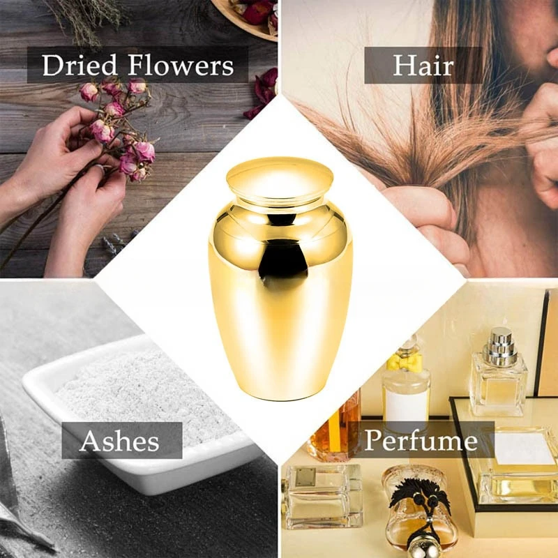 

Commemorative Butterfly Urn Canister, Pet Hair, Ash Containers for Funeral, Dog and Cat