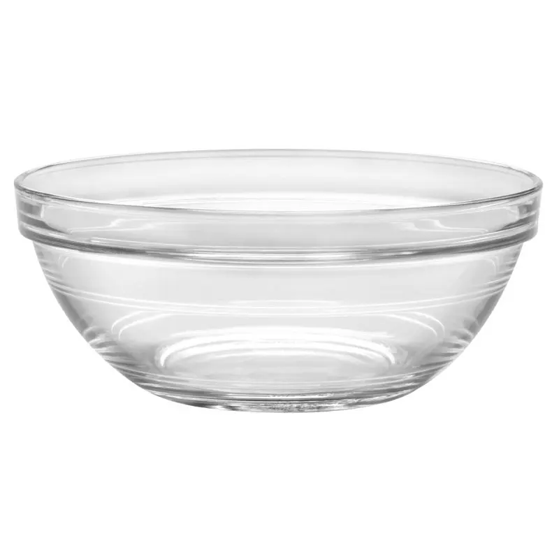 

- Lys Stackable Clear Bowl 17 cm 6.5 inches, Set Of 6