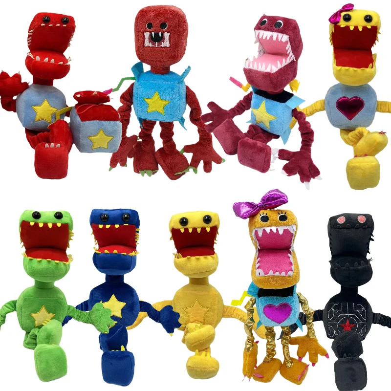 

2023 Anime Projects Play Times Boxy Boo Plush Toy Game Peripheral Doll Red Robot Filled Soft Stuffed Plushie Doll Birthday Gift