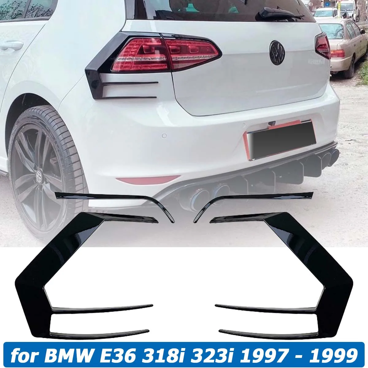 

2 шт., задние фары для Volkswagen VW Golf 7 GTI MK7 2012 2013 2014 2015