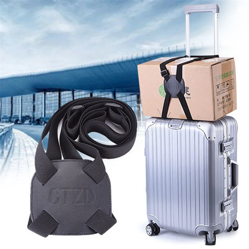 

Suitcase Belt Travel Accessories Adjustable Luggage Strap Compartment Fixing Belt Luggage Travel Essentials Belt