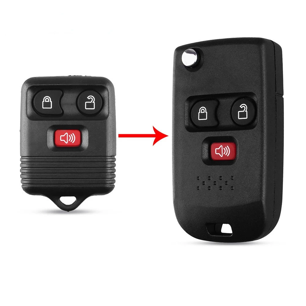 

KEYYOU для Ford Escape Exursion Explorer Mercury Key Edge, гибкая экспедиция, Focus Mazda чехол брелока Дистанционного Управления, модифицированный Автомобильный ключ