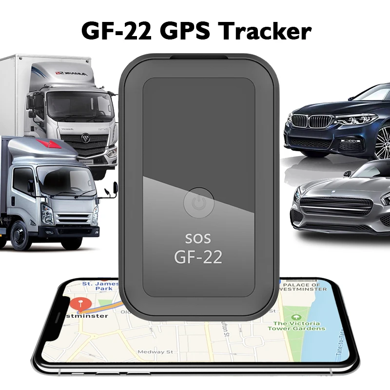 

GF22 GPS Tracker Locator Global Positioning Real Time Tracking Multifunctional Anti-theft Alarm Magnetic Vehicle GPS Tracker