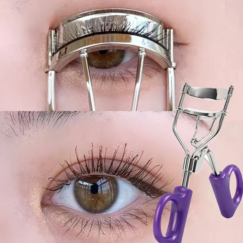 

1PC Professional Durable Eyelash Curler Not Hurting Eyelash Stainless Steel Curling Purple Eyelashes Curlers Eyes Beauty Tools