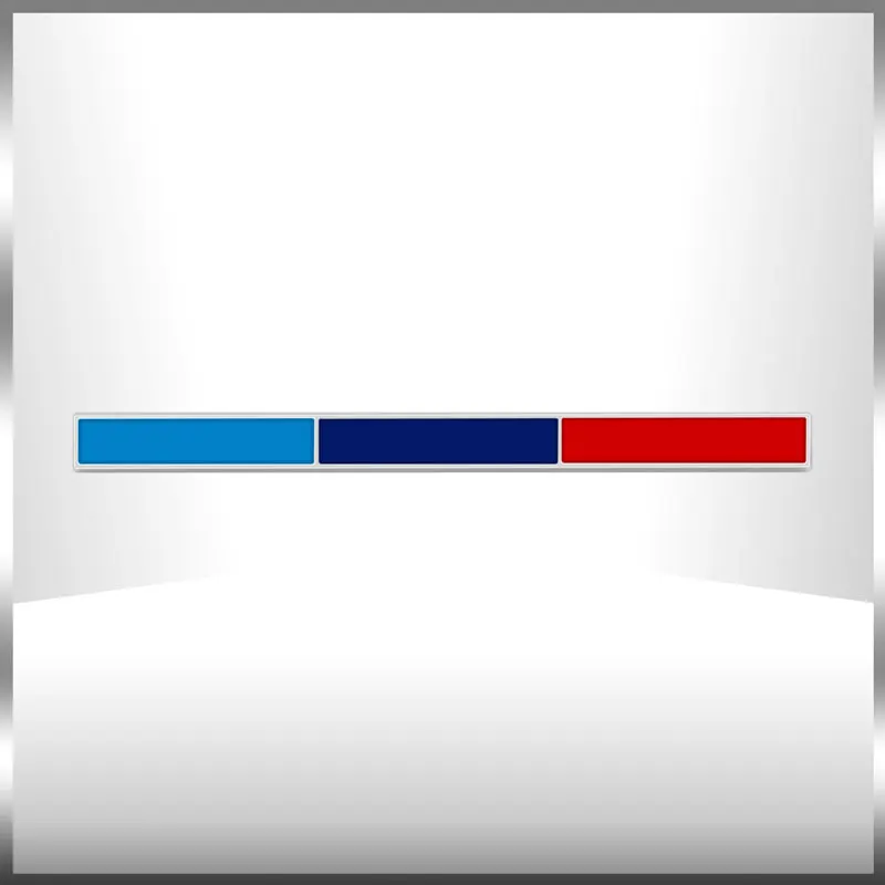 

1 шт., немецкая стеклянная металлическая наклейка для BMW M Power X1 X3 X5 E30 F10