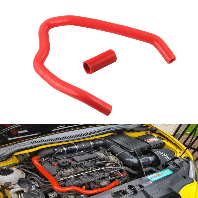 Фото DV для возврата впускного шланга для Audi S3 8P 1,8 T TTS octavia 2,0 SEAT Leon golf 5 ED58 ED30 R20 Scirocco R EA113, силиконовый шланг №3