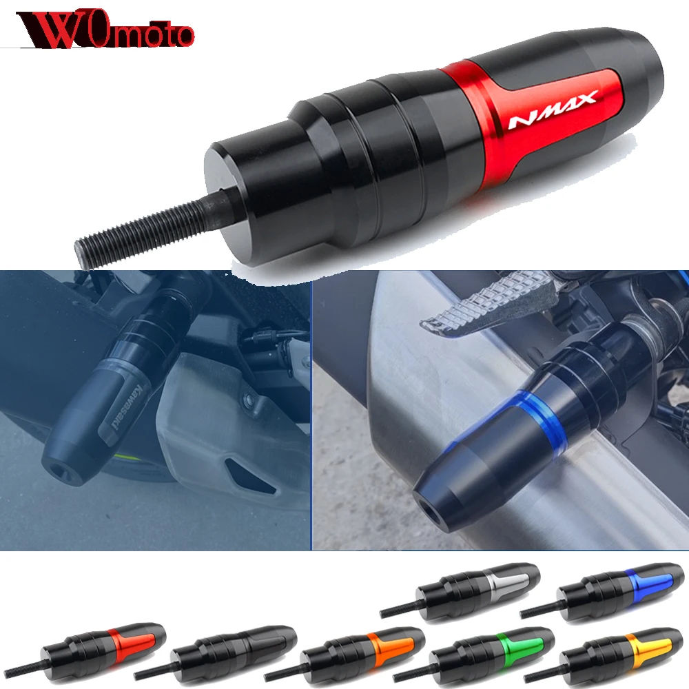 

Новинка, брендовые аксессуары для мотоциклов Yamaha NMAX N MAX 125 155 2017-2020, слайдеры выхлопной рамы, аварийные прокладки, защита от падения