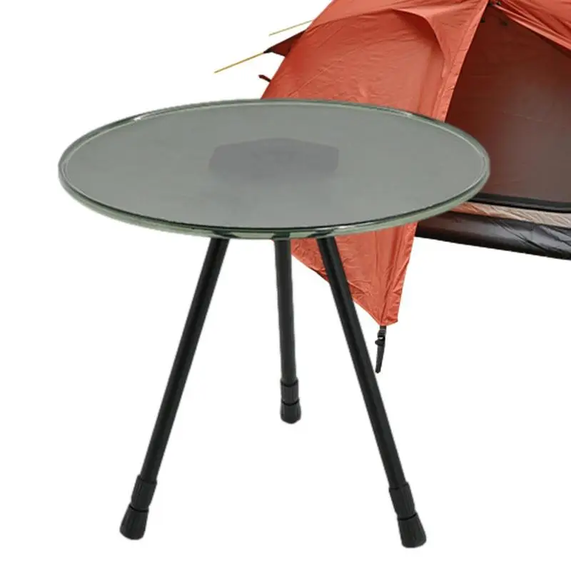 

Folding Table Flexible 2 Levels Design Outdoor Activity Equipment Easy To Install Round Picnic Table For Kitchen Party Wedding