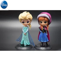 disney anime characters frozen handmade anna doll elsa princess model childrens toys cake baking cosplay decoration ornaments