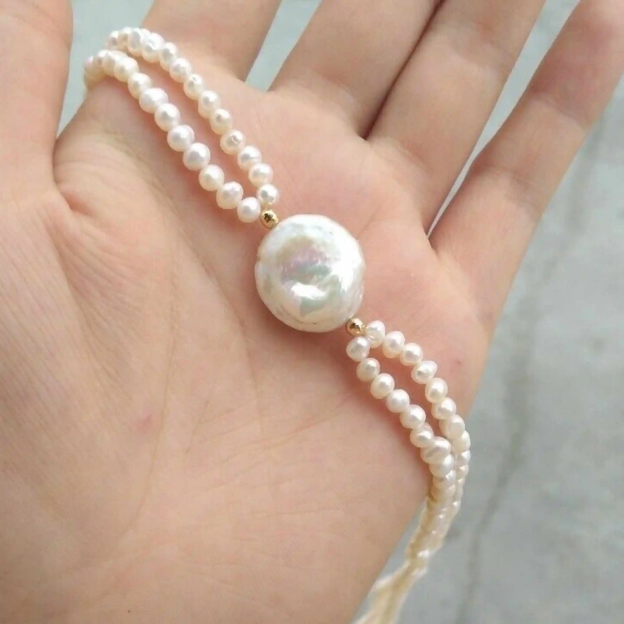 

Natural South Sea white Pearl pendant 14k gold necklace Zodiac Gemstone Pendants Wedding Craft Energy Keychain Men Reiki Dragon