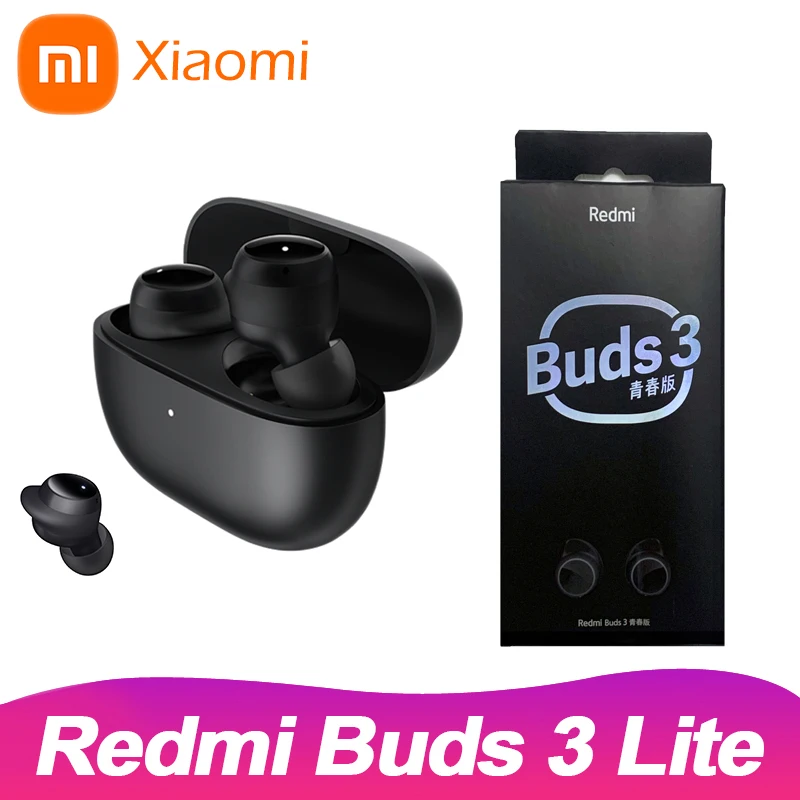 

Original Xiaomi Redmi Buds 3 Lite Headphones TWS Ture Wireless Earbuds With Microphone Fone Bluetooth Headphones Buds 3 Headset